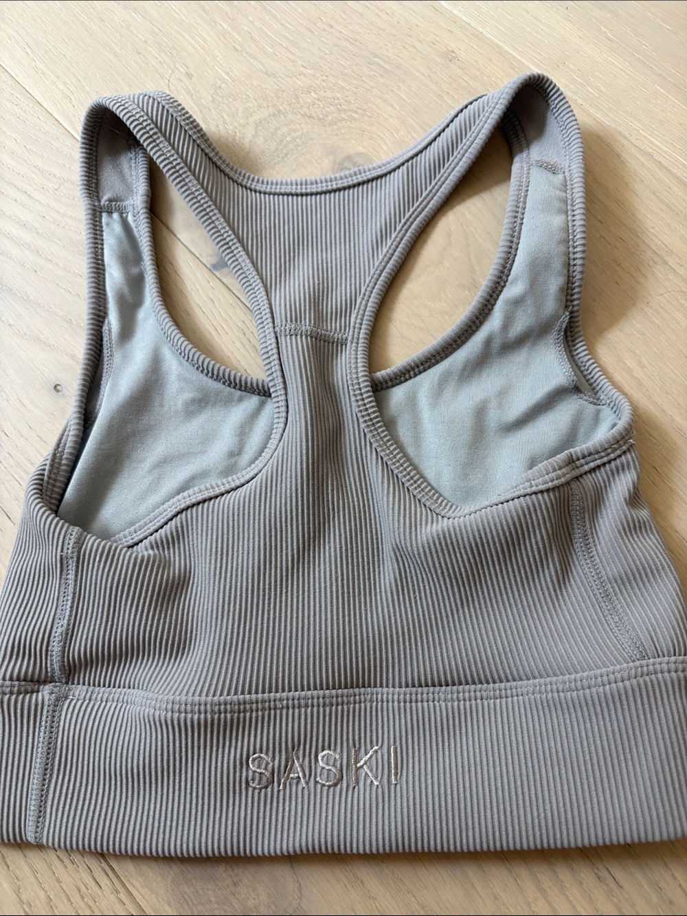 Saski collection Ribbed Racerback Top XS - Picture 2 of 2